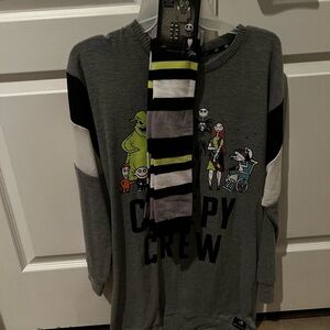 The Nightmare Before Christmas 2 piece set. NWT